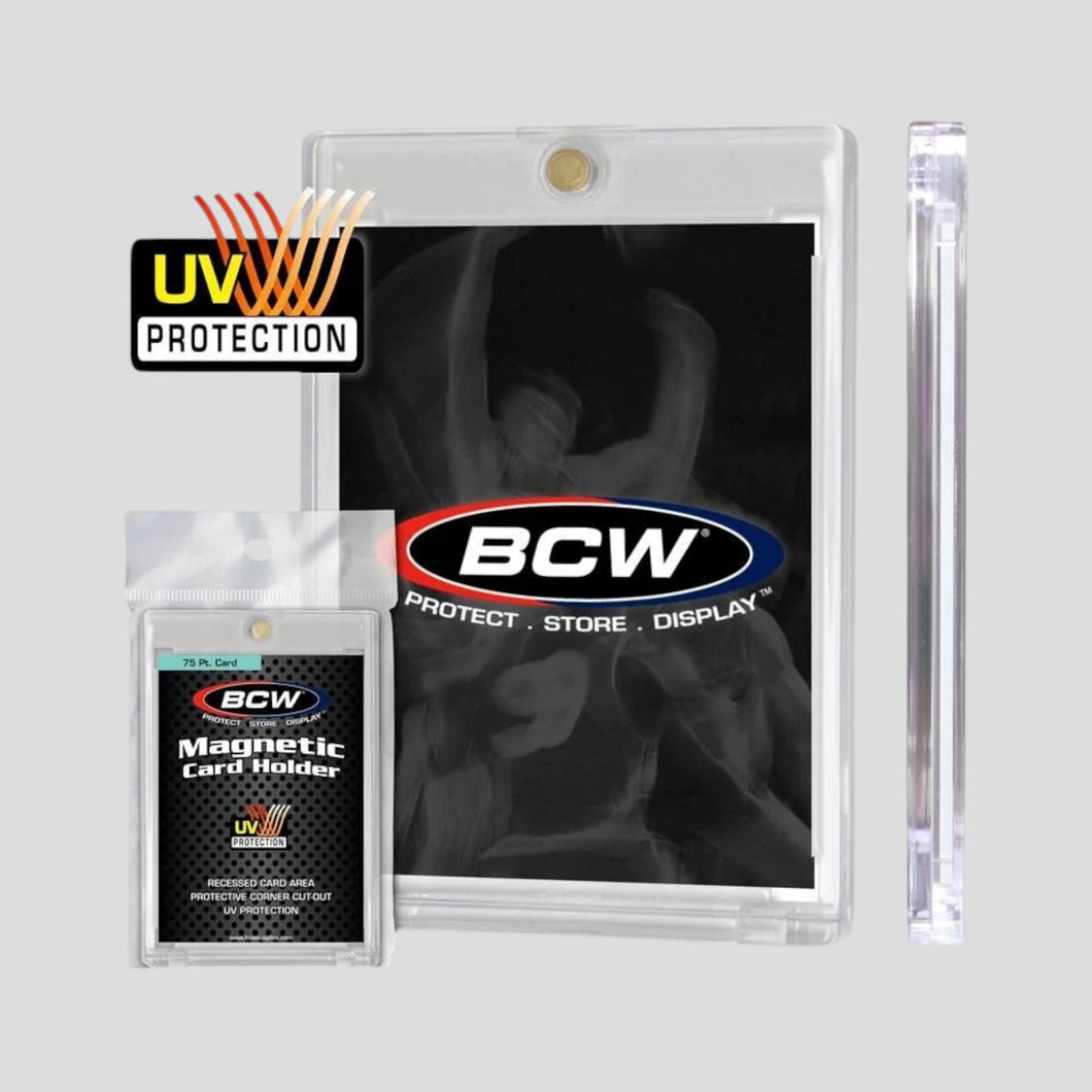 BCW MAGNETIC CARD HOLDER 75PT