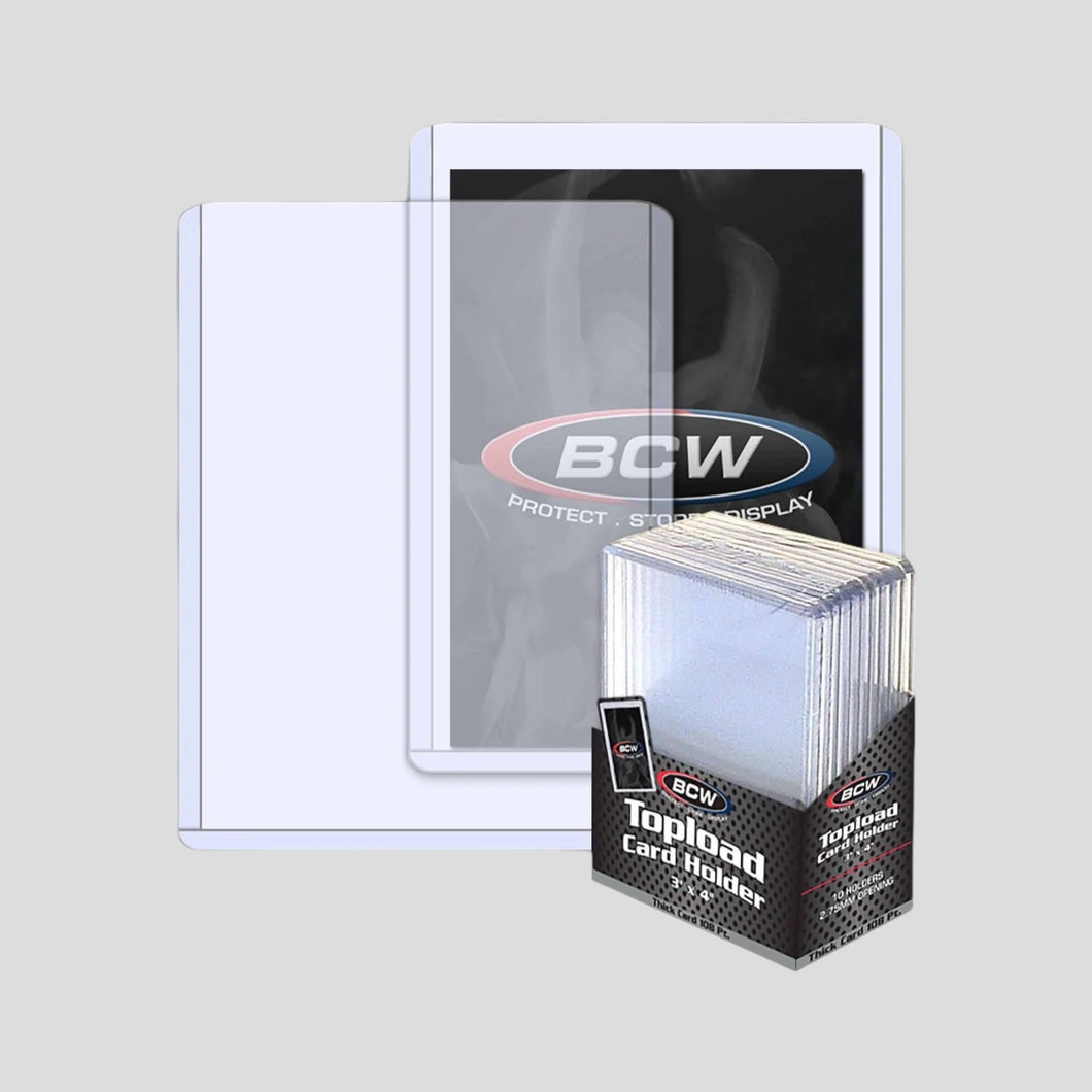 BCW TOPLOAD THICK CARD HOLDER 108PT