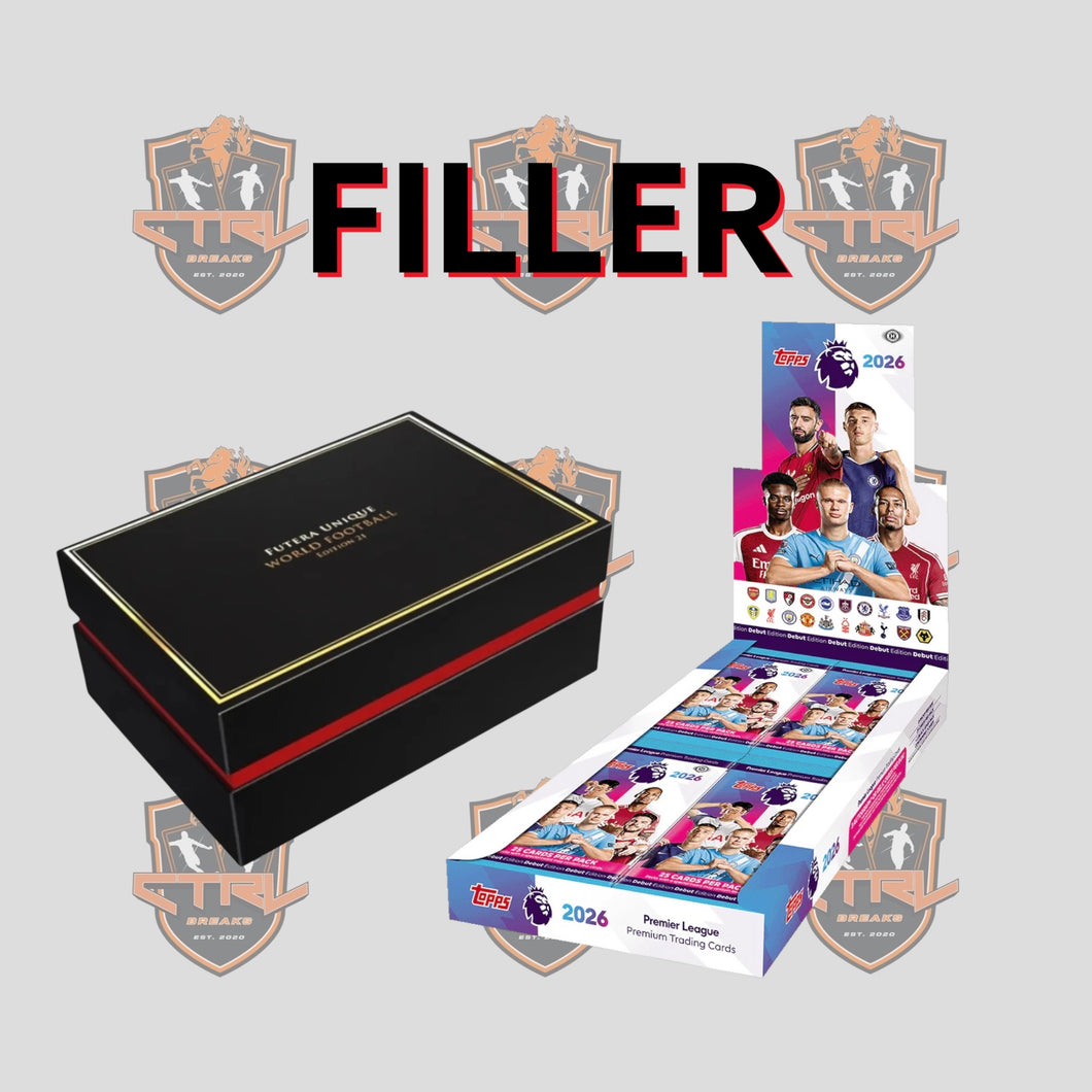 *NO LOSER FILLER* FUTERA ED. 21 #2 + TOPPS EPL #3