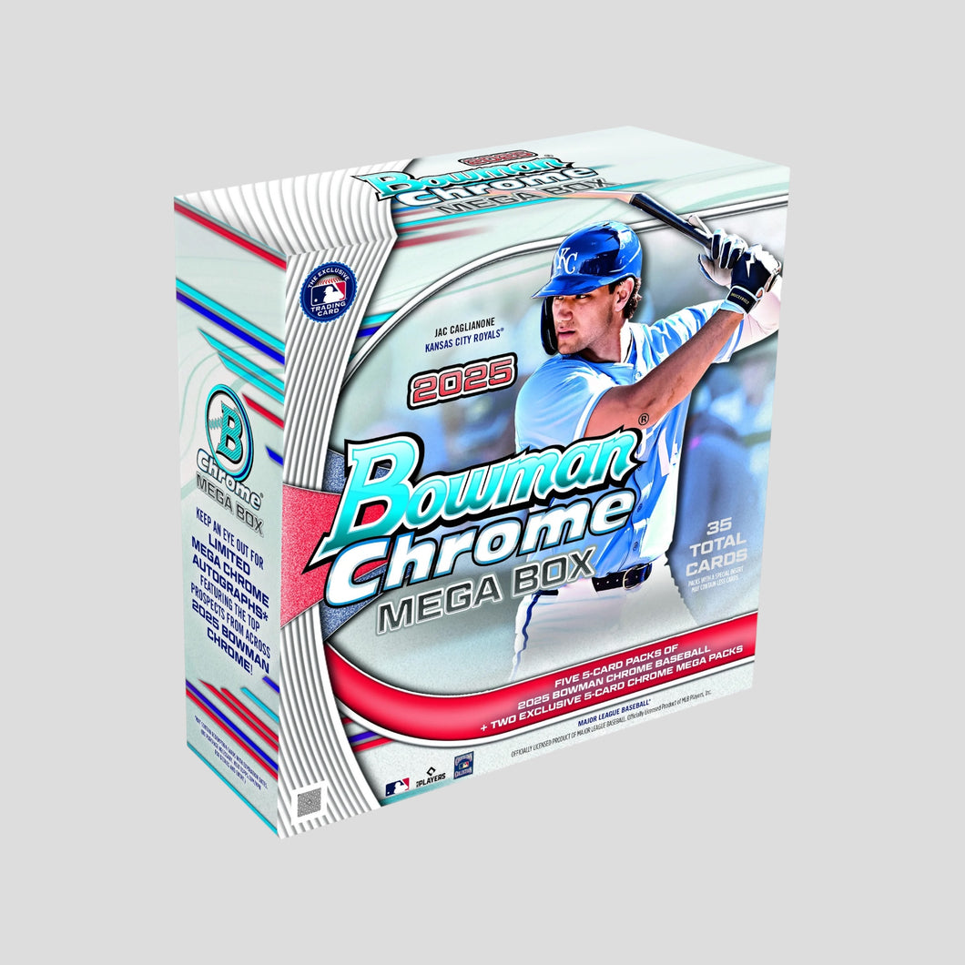 2025 TOPPS BOWMAN CHROME BASEBALL MEGA BOX