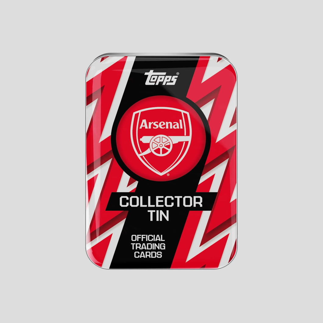 2025-26 TOPPS ARSENAL FC COLLECTOR TIN