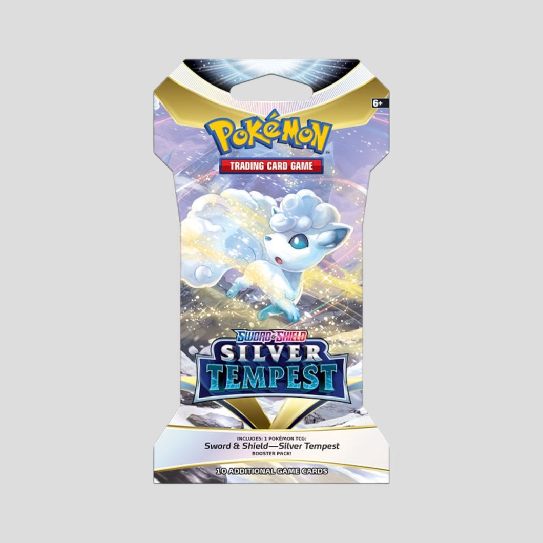 Pokémon Sword & Shield Silver Tempest Sleeved Booster Pack