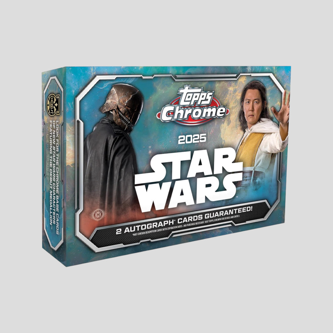 2025 TOPPS STAR WARS CHROME BREAKERS DELIGHT BOX