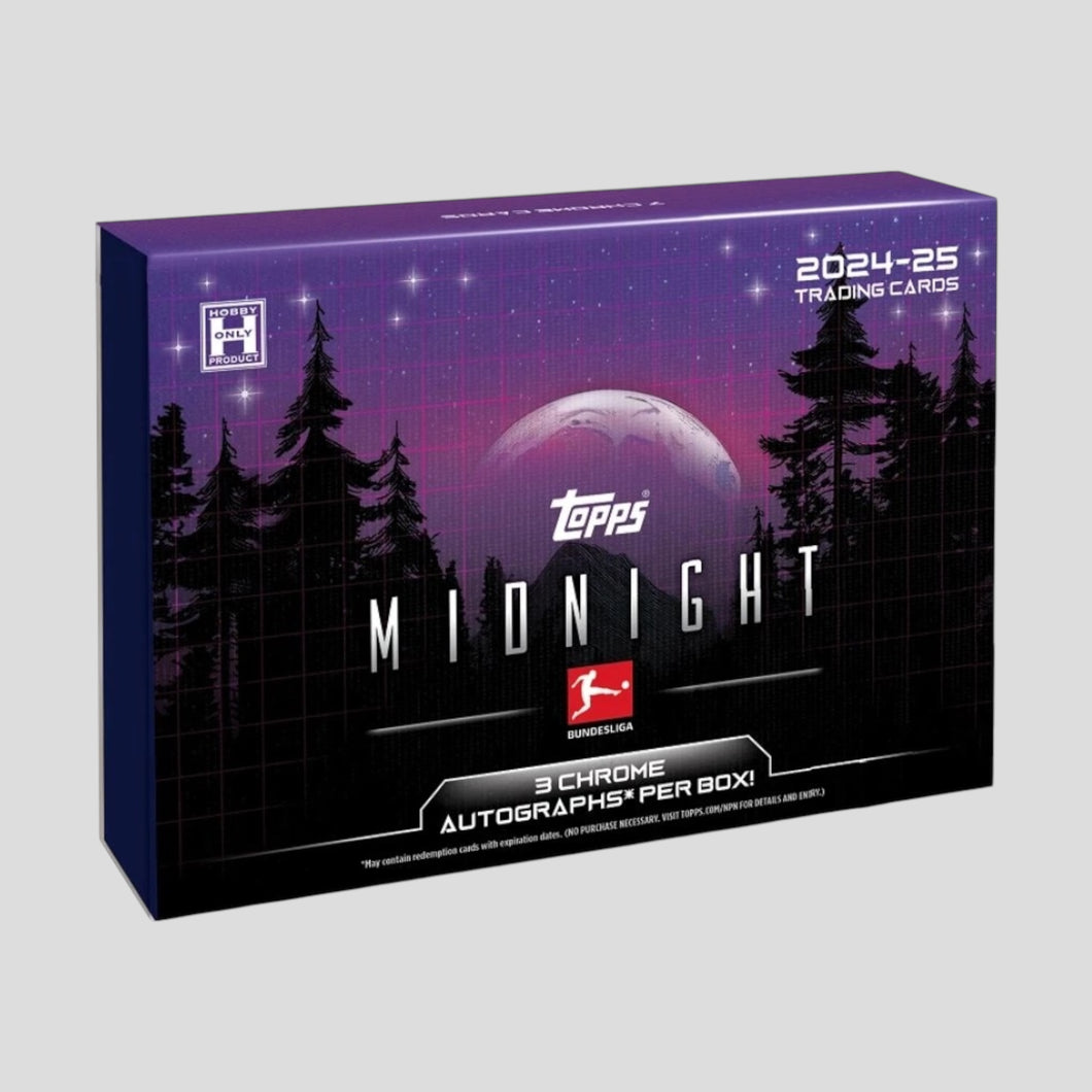 2024-25 TOPPS MIDNIGHT BUNDESLIGA HOBBY BOX