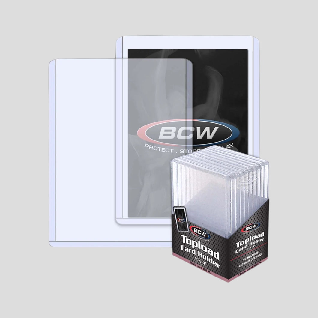 BCW TOPLOAD THICK CARD HOLDER 168PT