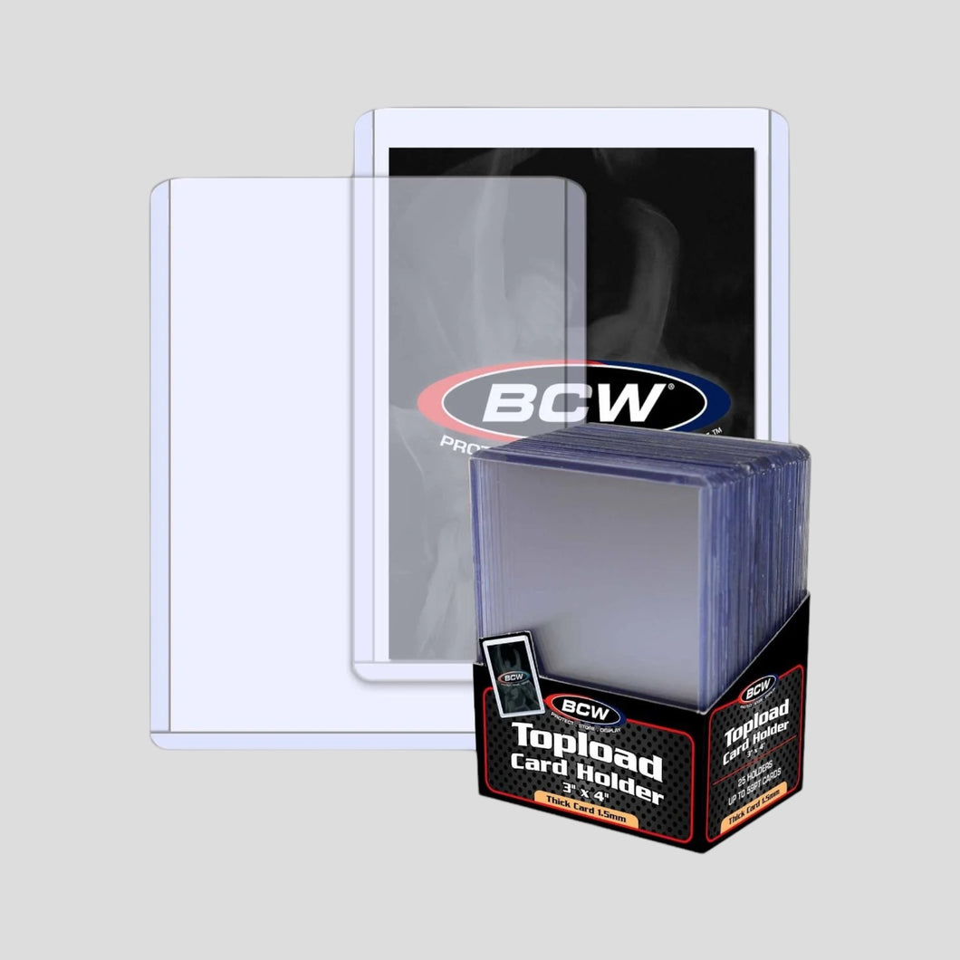 BCW TOPLOAD THICK CARD HOLDER 59PT