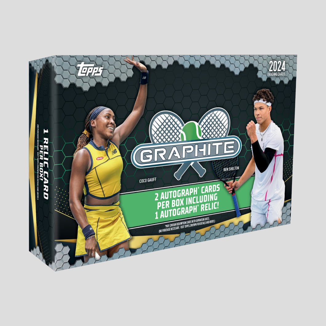 2024 TOPPS GRAPHITE TENNIS HOBBY BOX