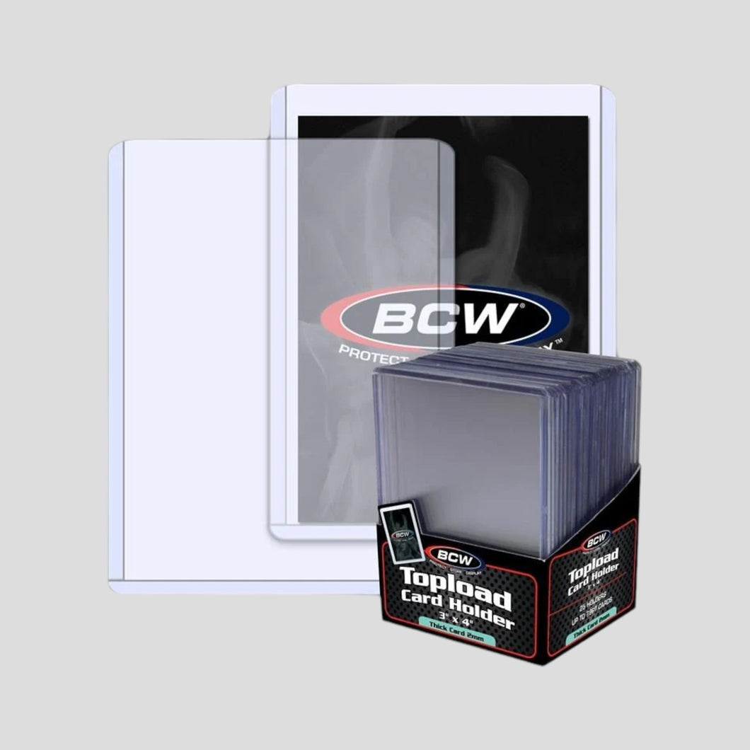 BCW TOPLOAD THICK CARD HOLDER 79PT