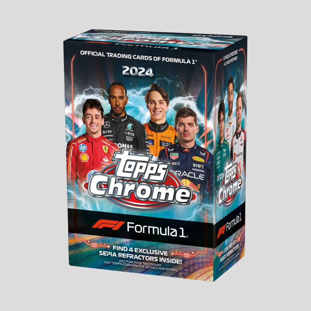 2024 TOPPS CHROME FORMULA 1 VALUE BOX