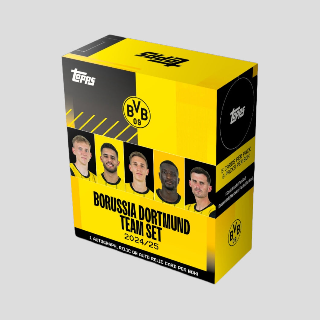 2024-25 TOPPS BORUSSIA DORTMUND TEAM SET BOX