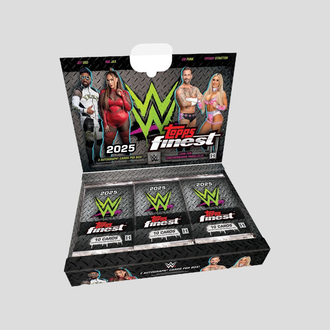 2025 TOPPS FINEST WWE HOBBY BOX
