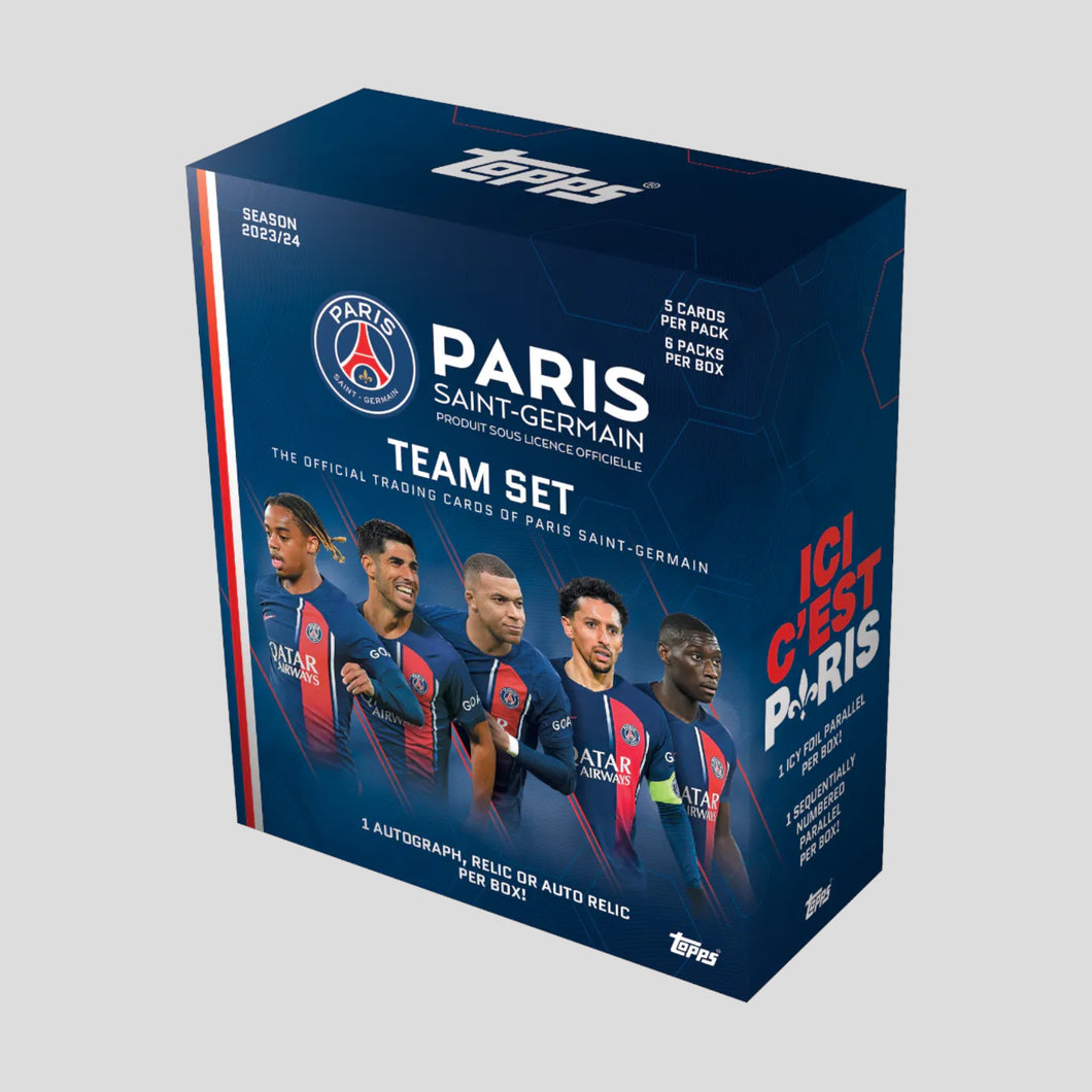 2023-24 TOPPS PARIS SAINT-GERMAIN TEAM SET BOX - CTRL BREAKS B.V.