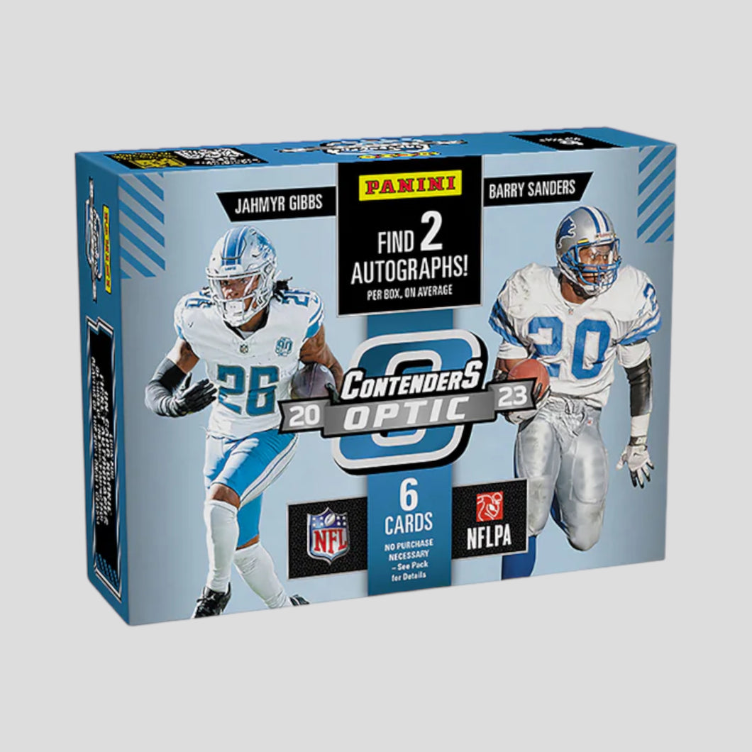 2023 PANINI CONTENDERS OPTIC FOOTBALL HOBBY BOX