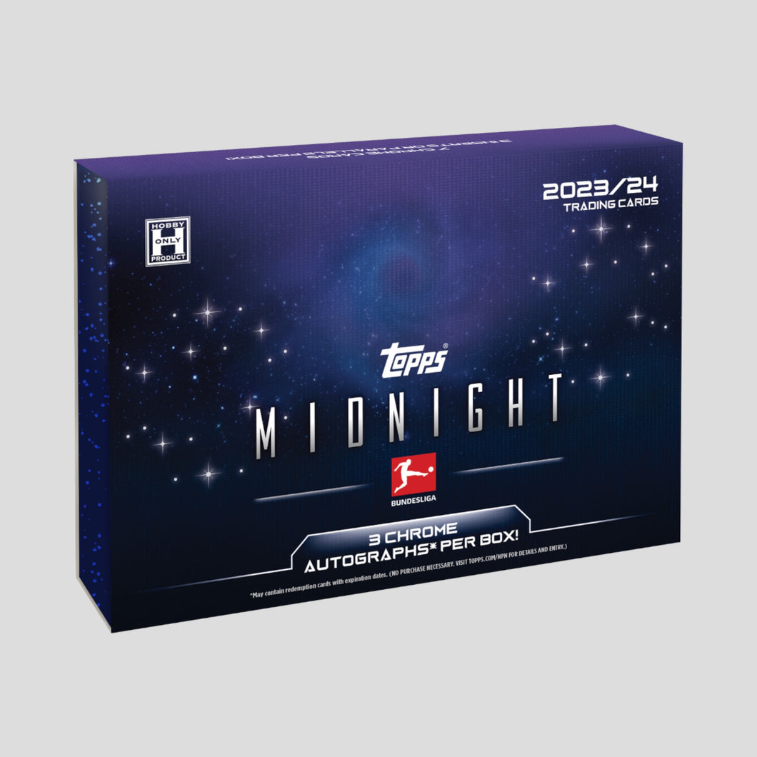 2024 TOPPS MIDNIGHT BUNDESLIGA HOBBY BOX