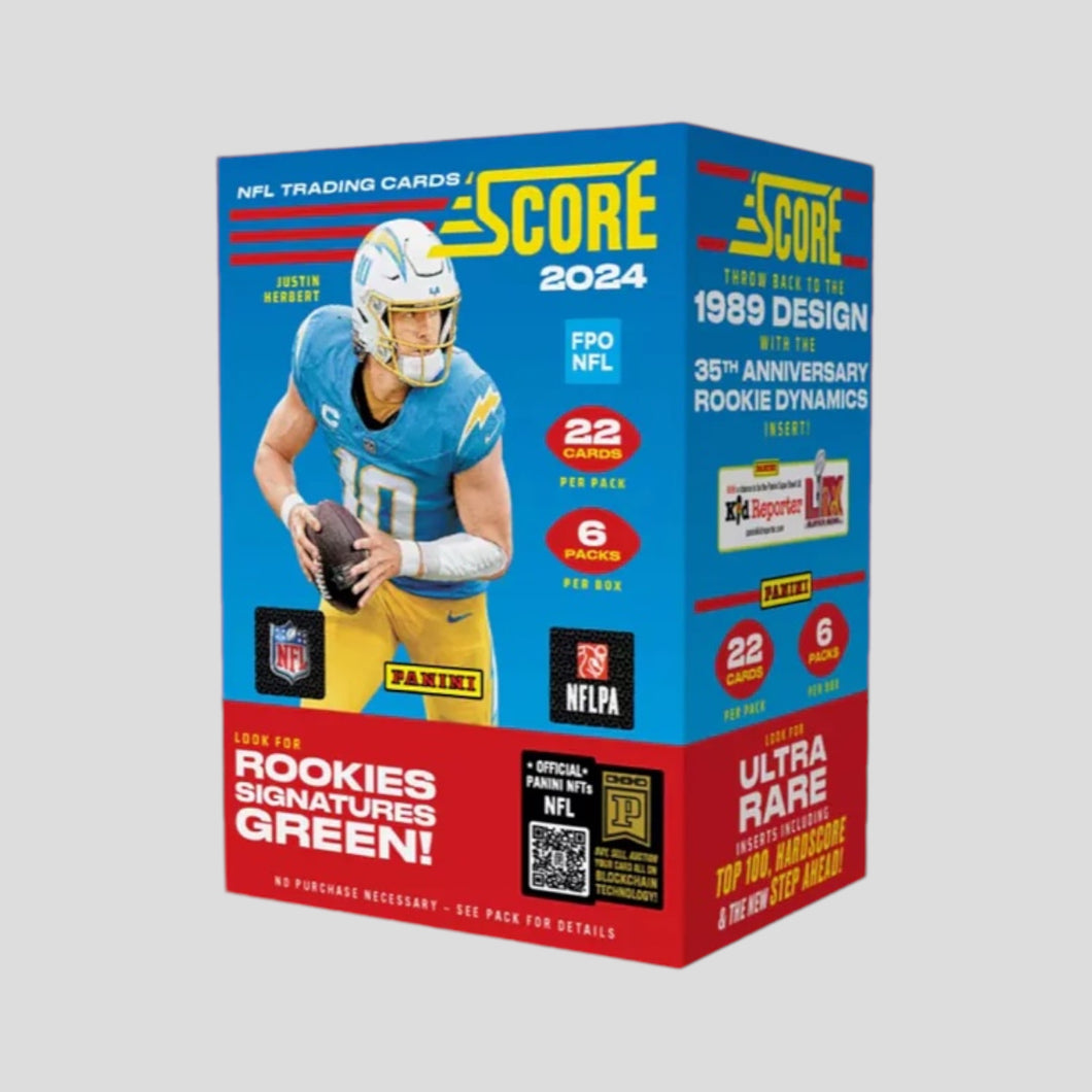 2024 PANINI SCORE FOOTBALL BLASTER BOX