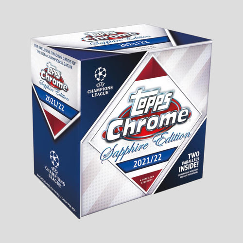 TOPPS CHROME SAPPHIRE UCL 2021/22 HOBBY BOX - CTRL BREAKS