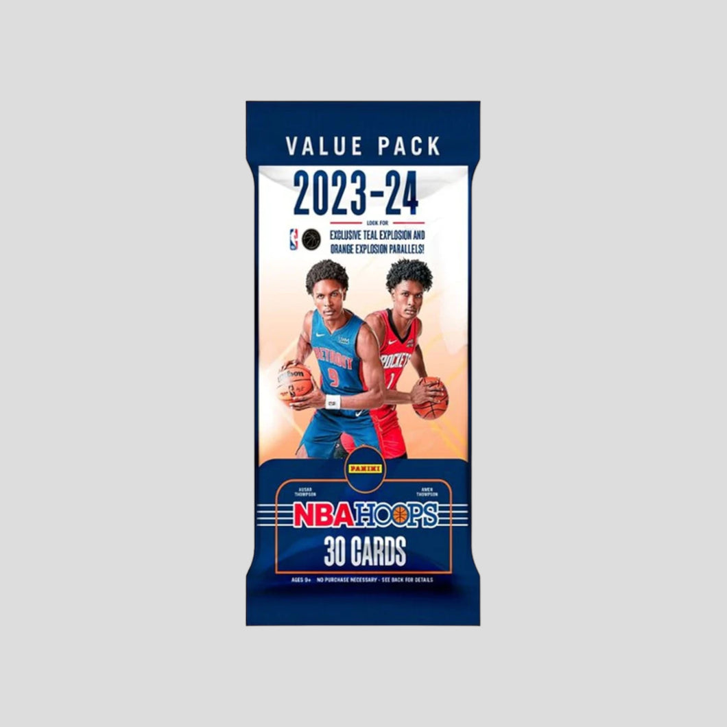 PANINI NBA HOOPS BASKETBALL 2023/24 JUMBO VALUE PACK (12 = BOX)
