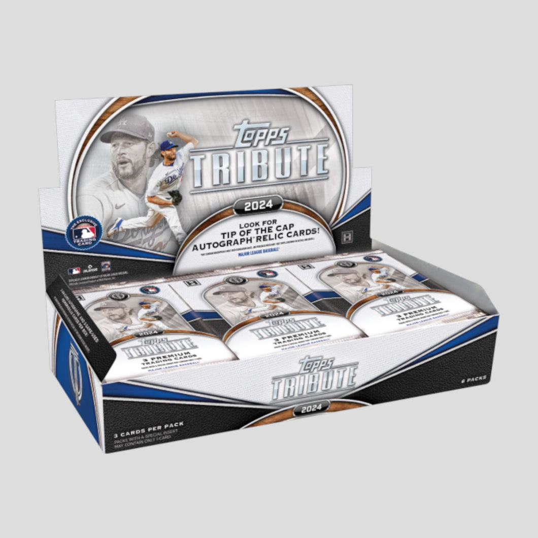 2024 TOPPS TRIBUTE BASEBALL HOBBY BOX - CTRL BREAKS