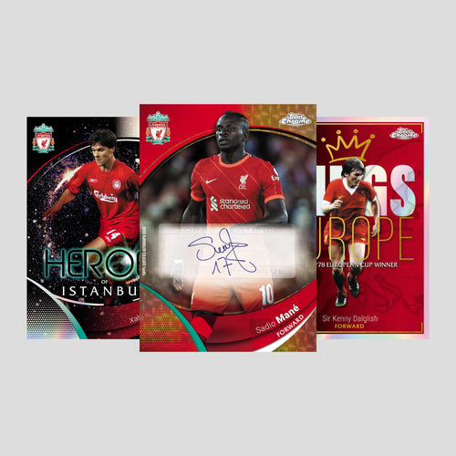 2023-24 TOPPS CHROME LIVERPOOL FC HOBBY BOX - CTRL BREAKS