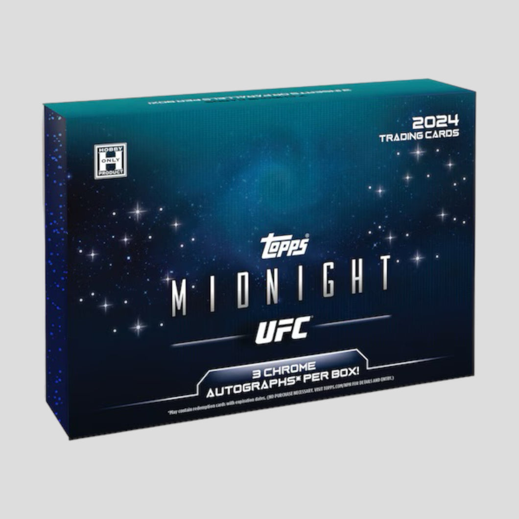 2024 TOPPS MIDNIGHT UFC HOBBY BOX - CTRL BREAKS B.V.