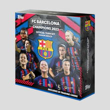 Load image into Gallery viewer, TOPPS FC BARCELONA WOMEN WINNERS 2023 TEAM SET BOX
