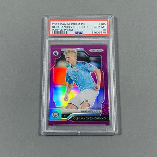 Oleksandr Zinchenko #/99 Panini Prizm 2019/20 PSA10 - CTRL BREAKS