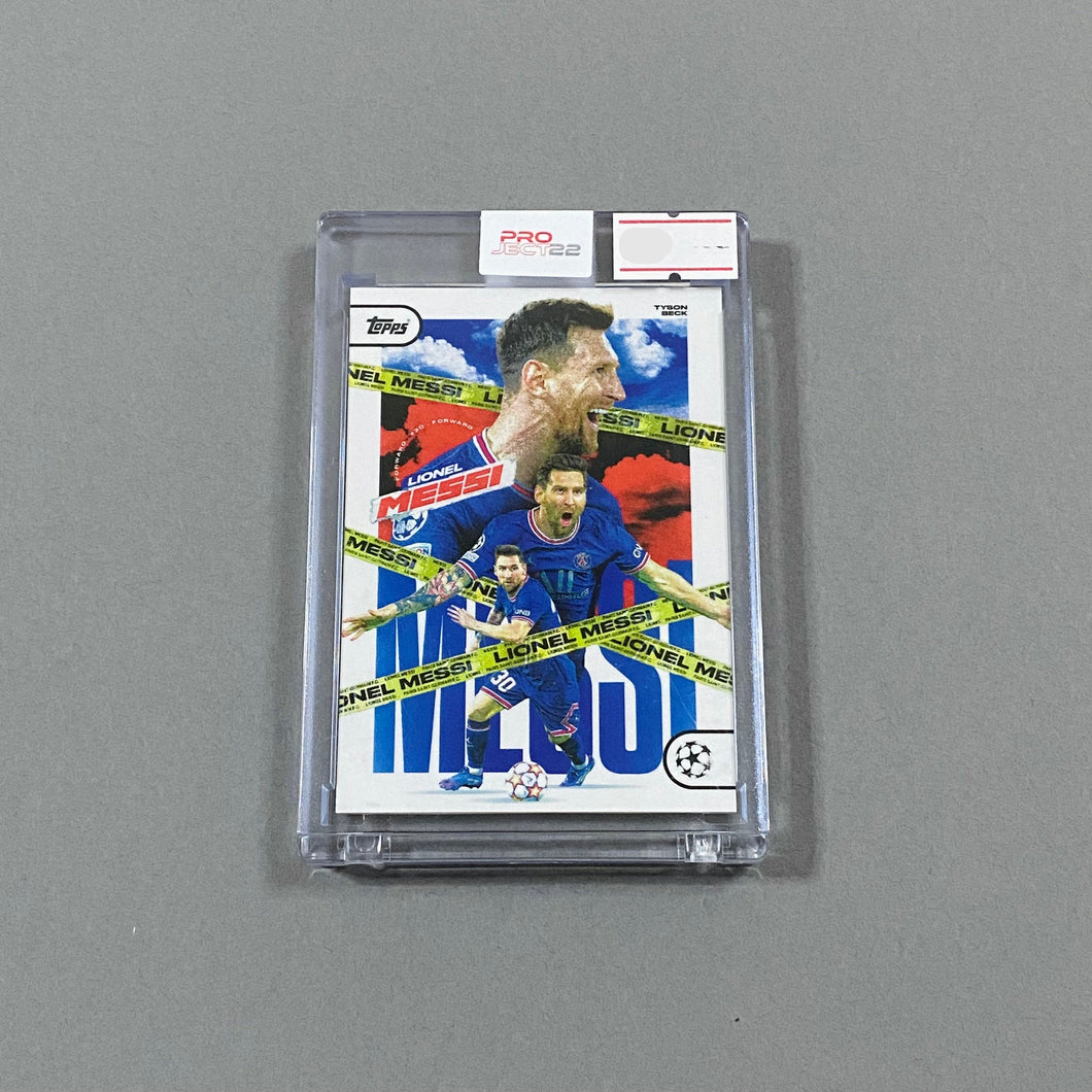 Lionel Messi Topps Project22 2022