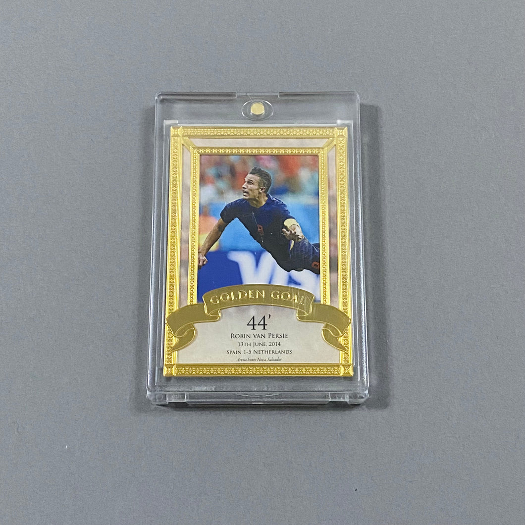 Robin van Persie #/9 Futera Unique World Football 2021/22 - CTRL BREAKS