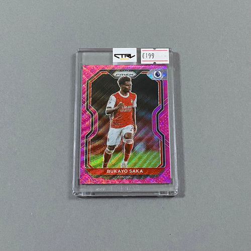 Bukayo Saka #/19 Panini Prizm 2020/21 - CTRL BREAKS