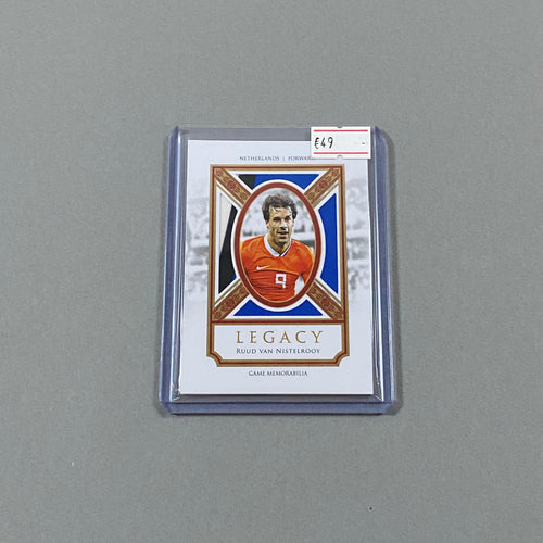 Ruud van Nistelrooy Patch #/7 Futera Unique World Football 2021/22 - CTRL BREAKS