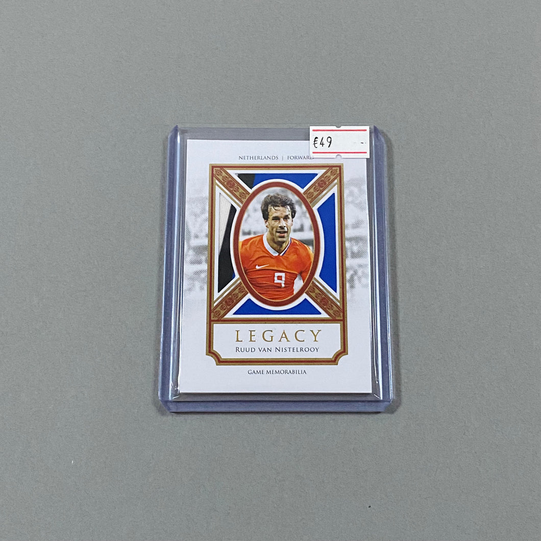 Ruud van Nistelrooy Patch #/7 Futera Unique World Football 2021/22