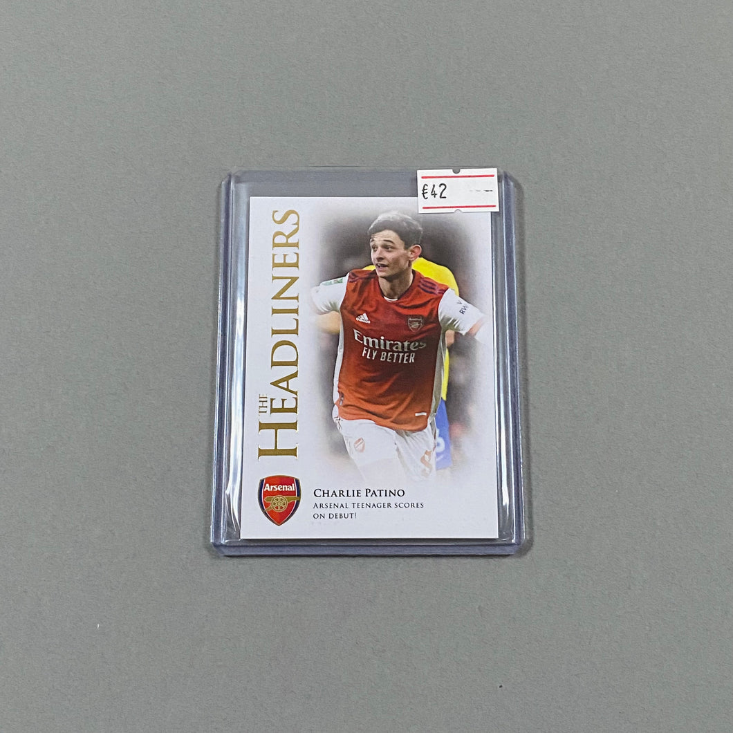 Charlie Patino #/219 RC Futera Arsenal Set 2021 - CTRL BREAKS