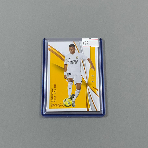 Rodrygo #/49 Panini Immaculate 2021 - CTRL BREAKS