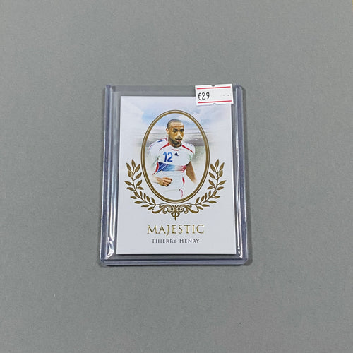 Thierry Henry #/34 Futera Unique World Football 2021/22 - CTRL BREAKS