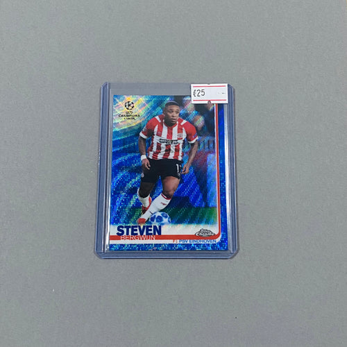 Steven Bergwijn #/75 RC Topps Chrome 2019/20 - CTRL BREAKS