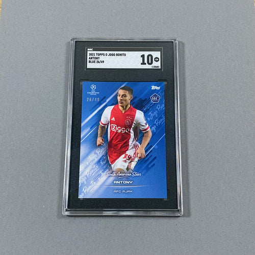 Antony #/49 RC Topps O Jogo Bonito 2020/21 SGC10 - CTRL BREAKS