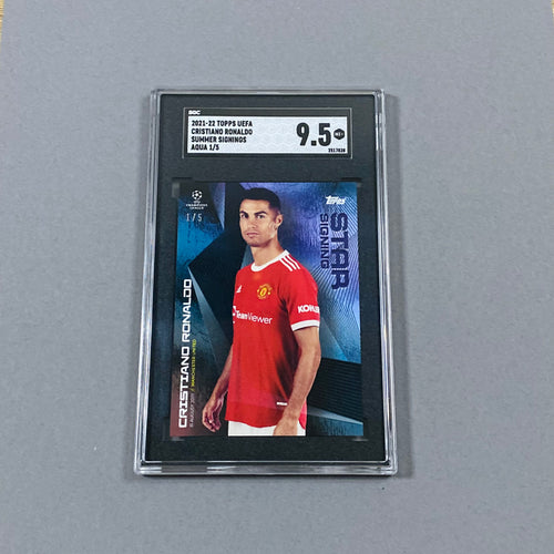 Cristiano Ronaldo #/5 Topps Summer Signings 2021/22 - CTRL BREAKS