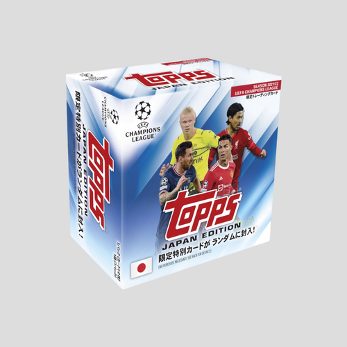 TOPPS JAPAN UCL 2021/22 HOBBY BOX - CTRL BREAKS