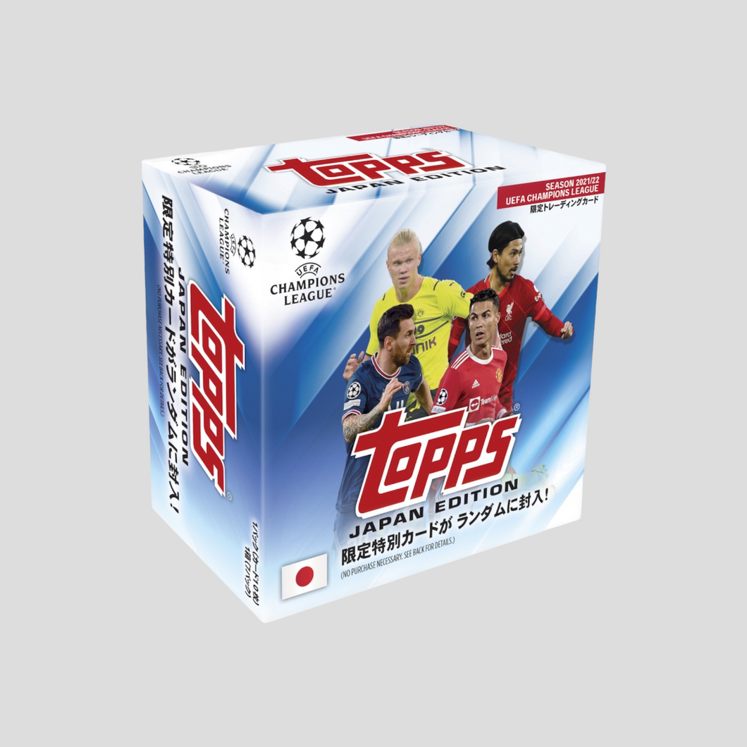 TOPPS JAPAN UCL 2021/22 BOX