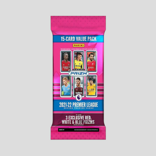 PANINI PRIZM PREMIER LEAGUE 2021/22 JUMBO VALUE PACK (12 = BOX) - CTRL BREAKS