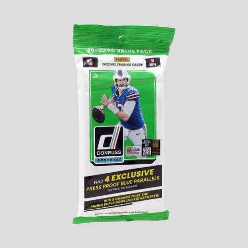 PANINI DONRUSS FOOTBALL 2022 VALUE PACK (12 = BOX) - CTRL BREAKS