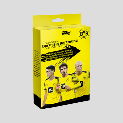 TOPPS BORUSSIA DORTMUND 2021/22 TEAM SET BOX - CTRL BREAKS